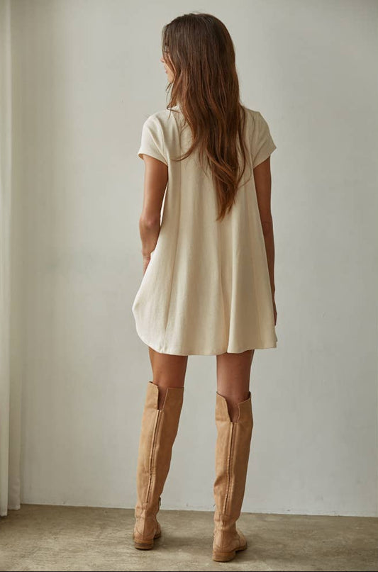 Krista Knit Short Sleeve Dress