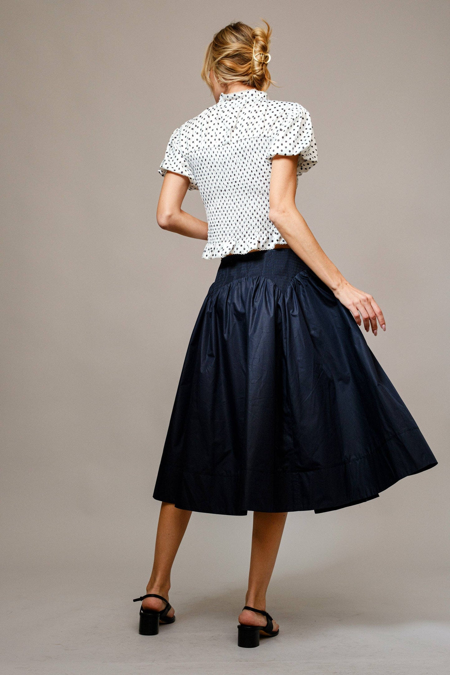Shannon Polka Dot Top