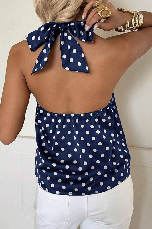 Zoe Halter Neck Tank Top