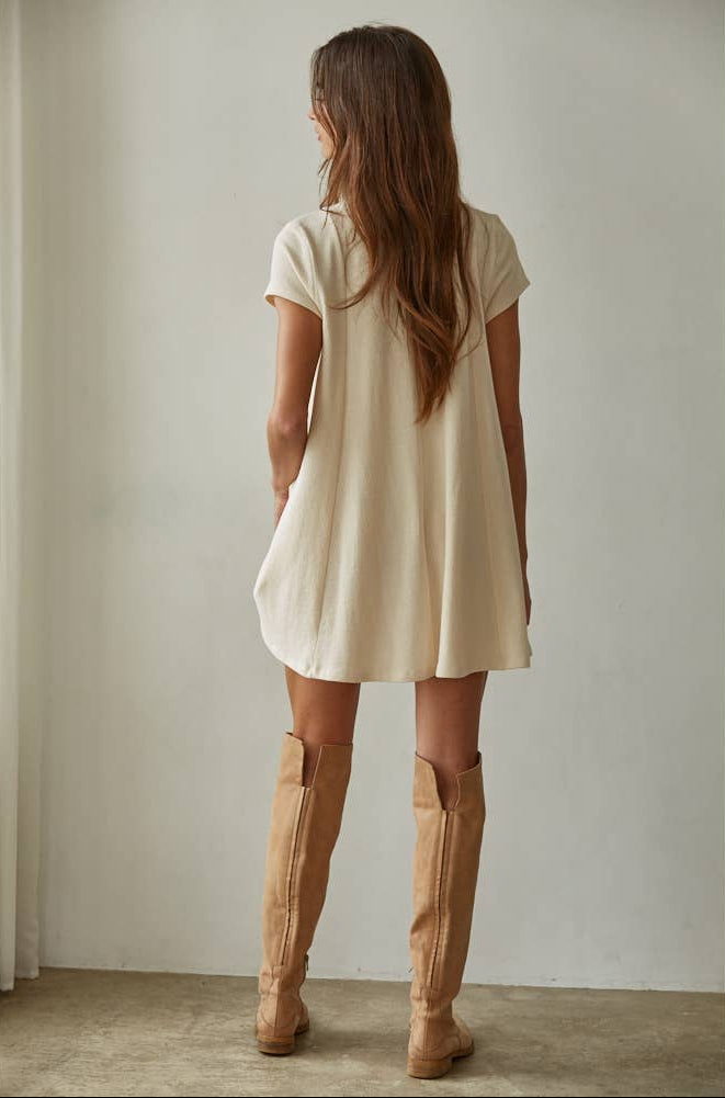 Krista Knit Short Sleeve Dress