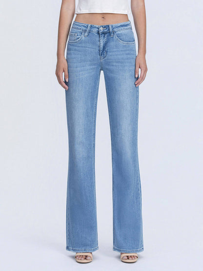 High Rise Medium Vintage Flare Jeans