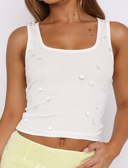 Kenzie Embellished Tank Top