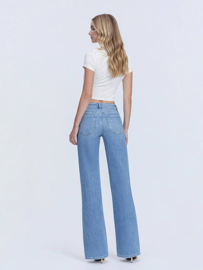 High Rise Medium Vintage Flare Jeans