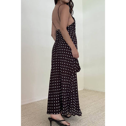 Marcy Polka Dot Maxi Dress