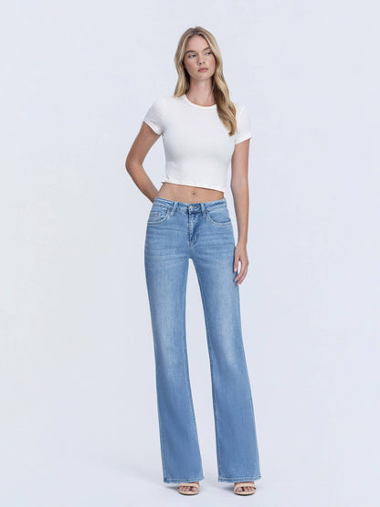 High Rise Medium Vintage Flare Jeans