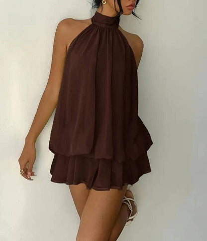 Kailey Chiffon Mini Dress