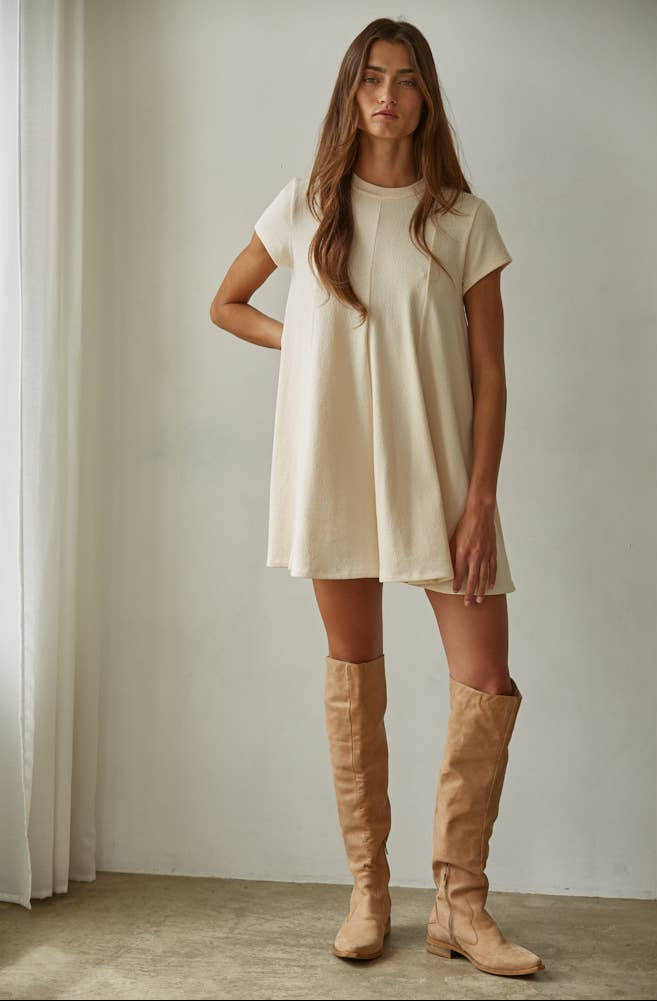 Krista Knit Short Sleeve Dress