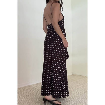 Marcy Polka Dot Maxi Dress